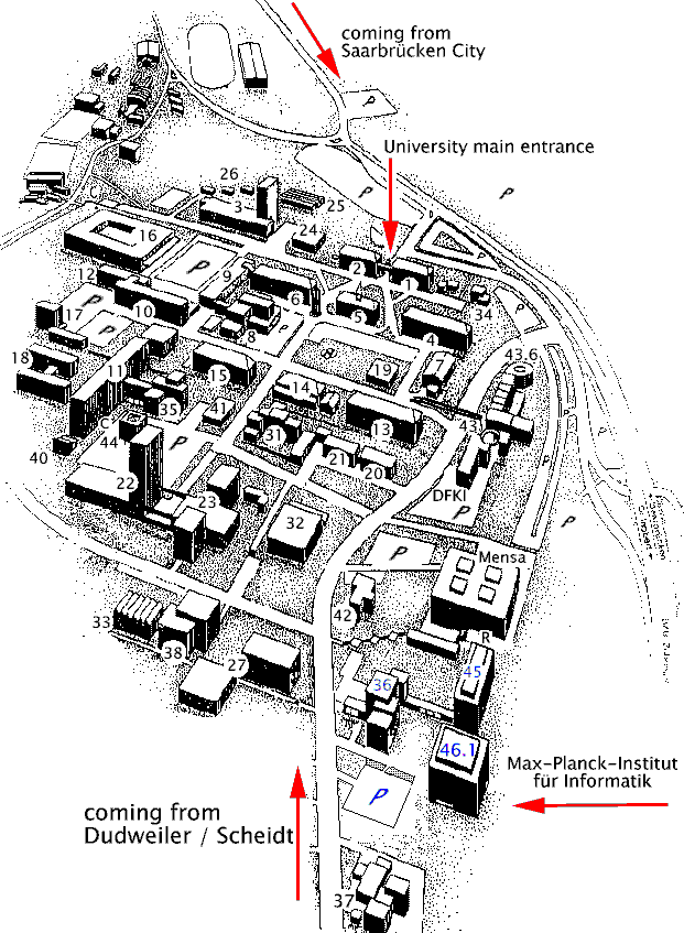 Campus map