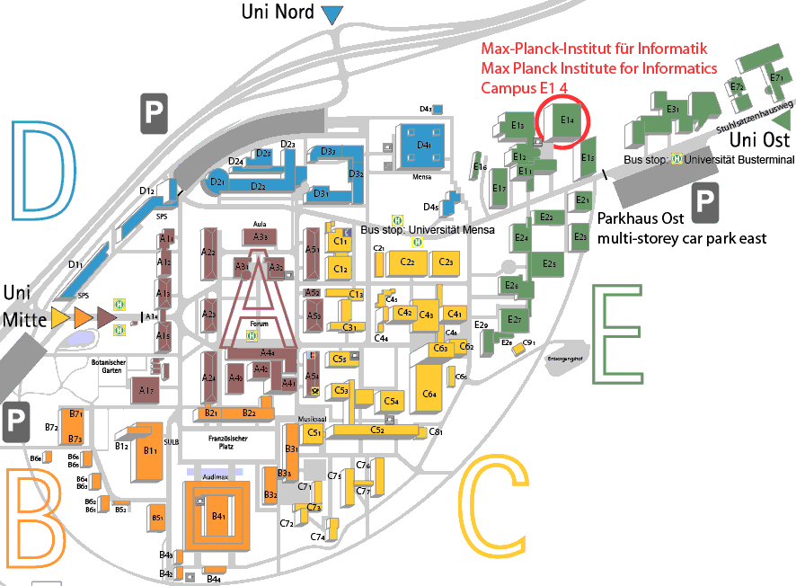 Campus map